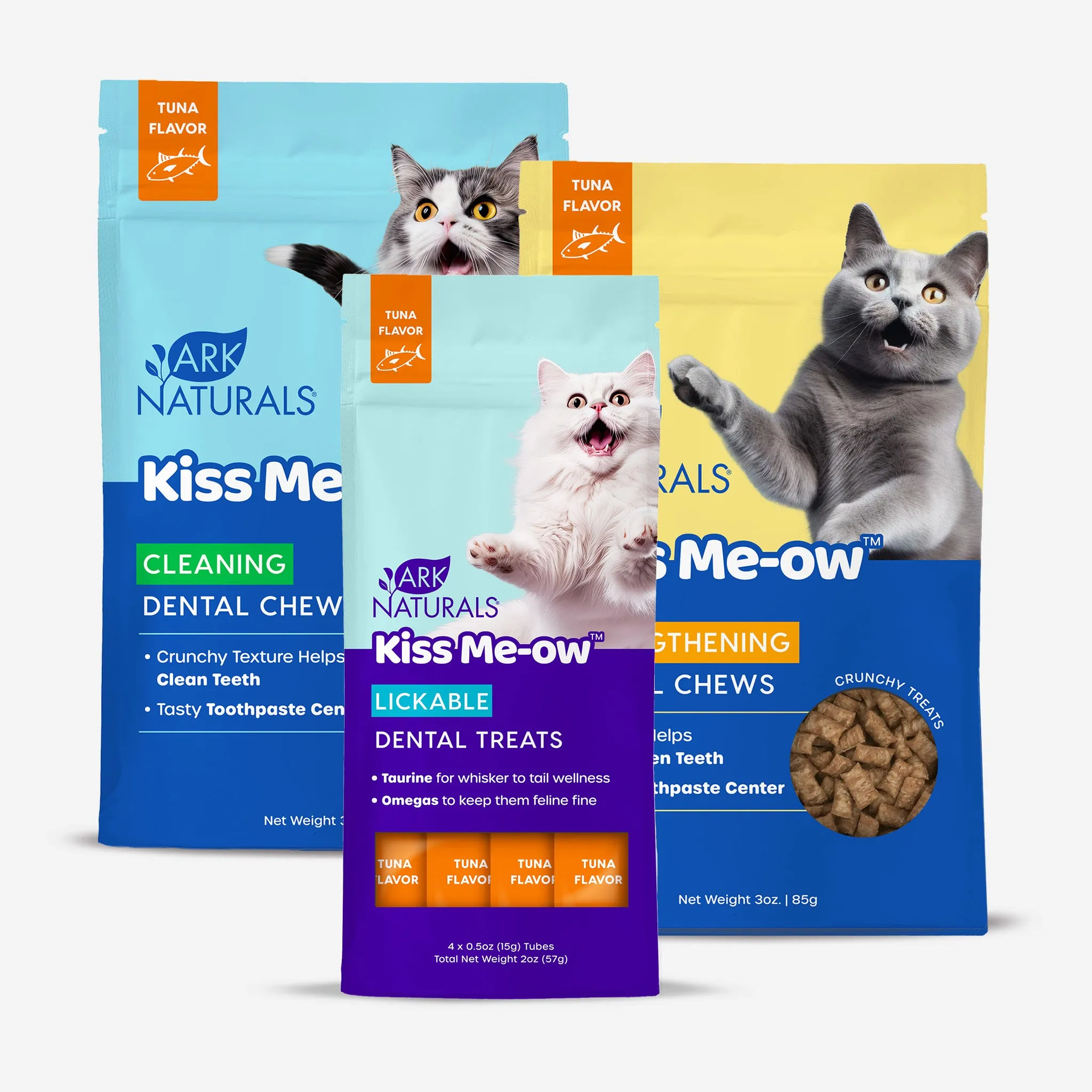 Ark Naturals Kiss Me-Ow Strengthening Dental Chews