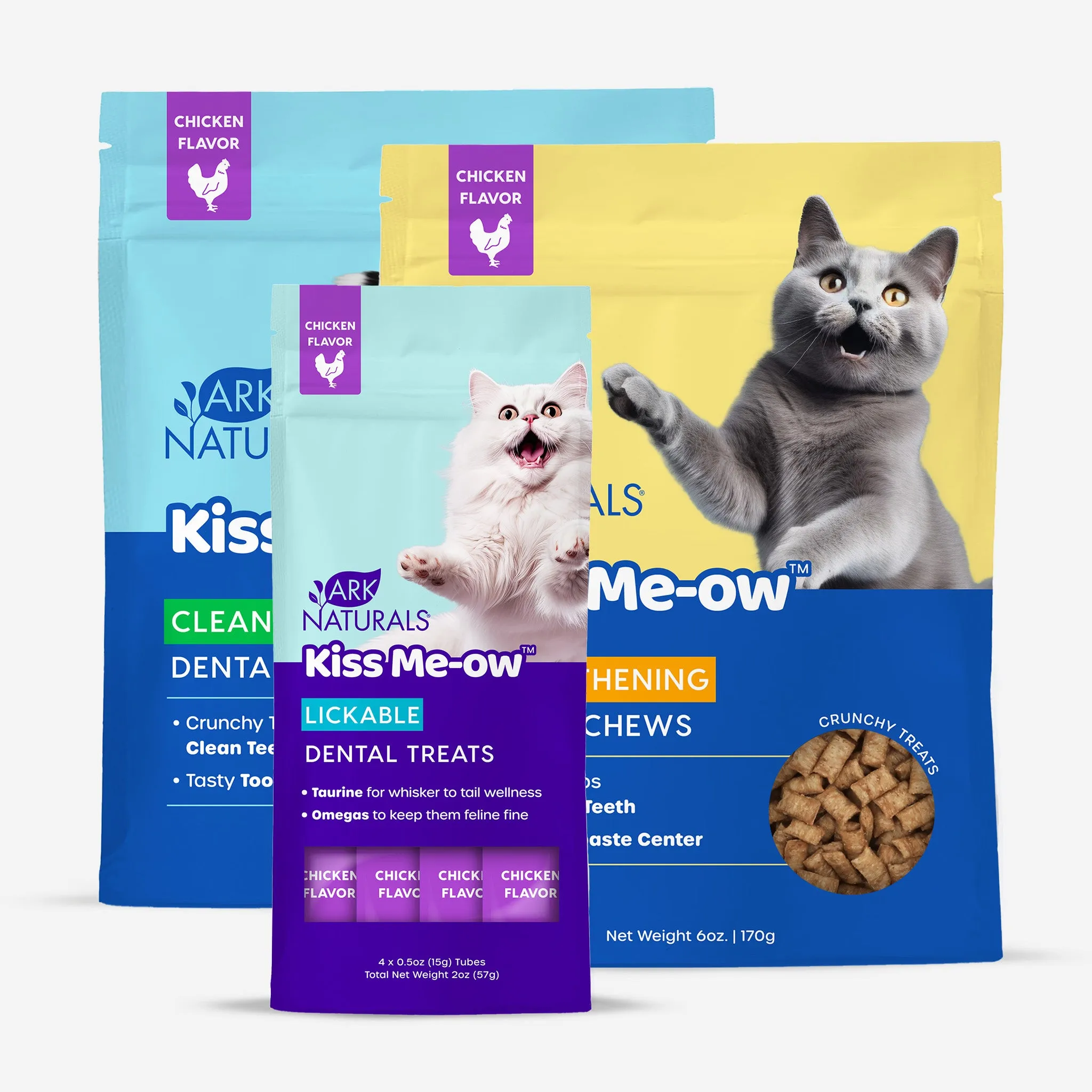 Ark Naturals Kiss Me-Ow Strengthening Dental Chews