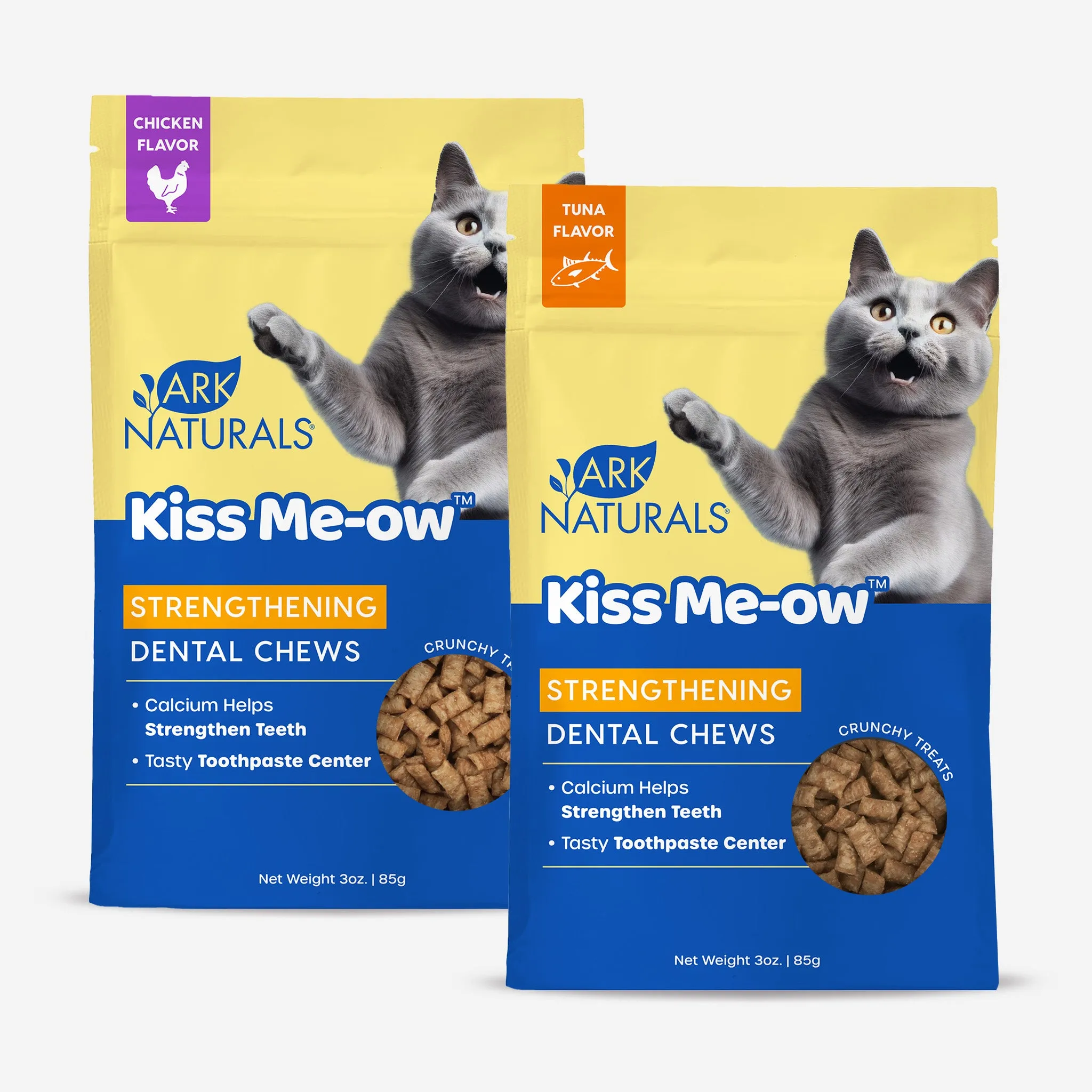Ark Naturals Kiss Me-Ow Strengthening Dental Chews