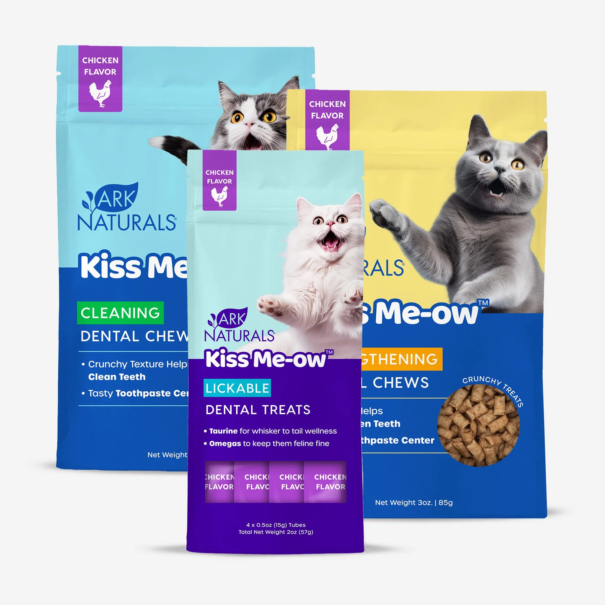 Ark Naturals Kiss Me-Ow Strengthening Dental Chews