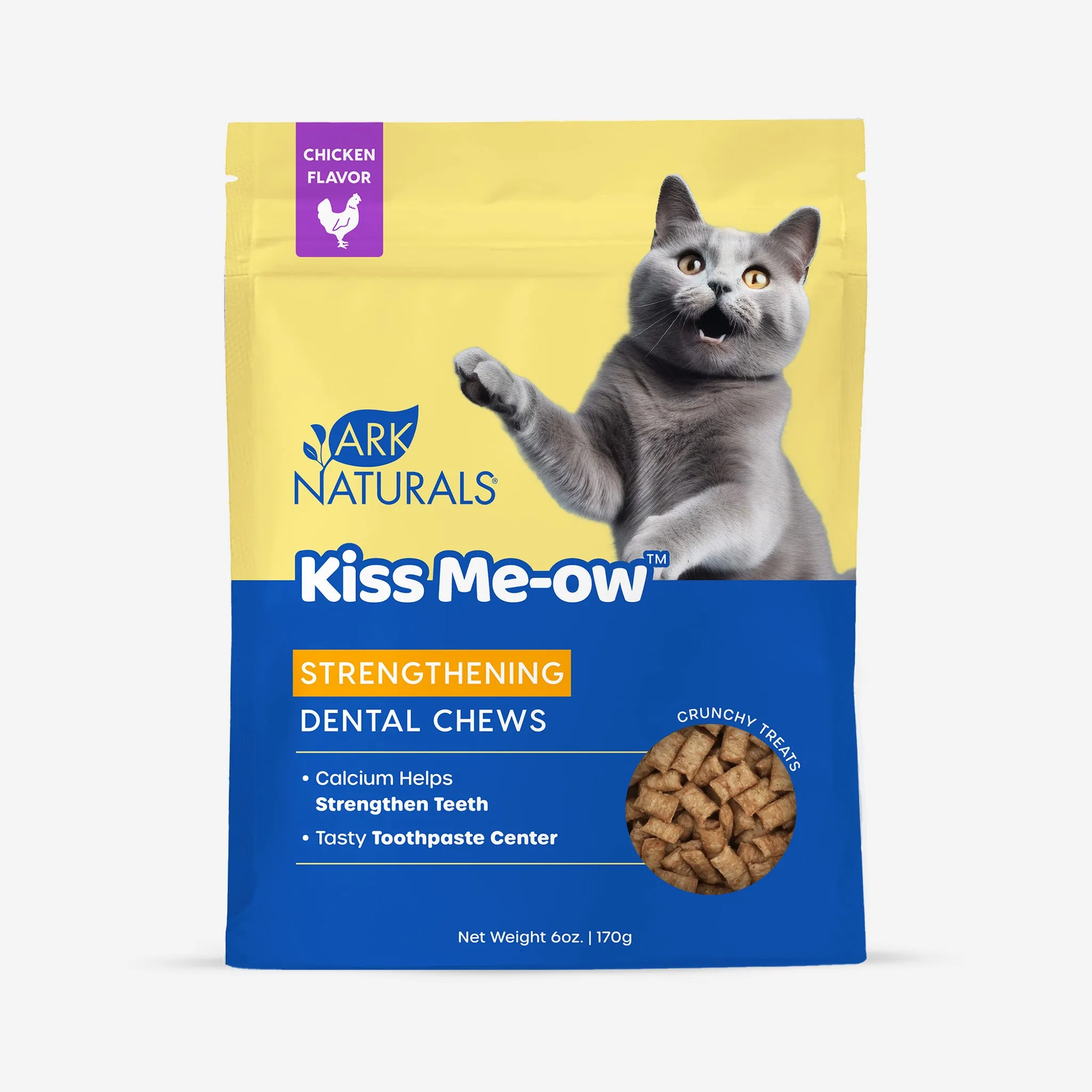 Ark Naturals Kiss Me-Ow Strengthening Dental Chews