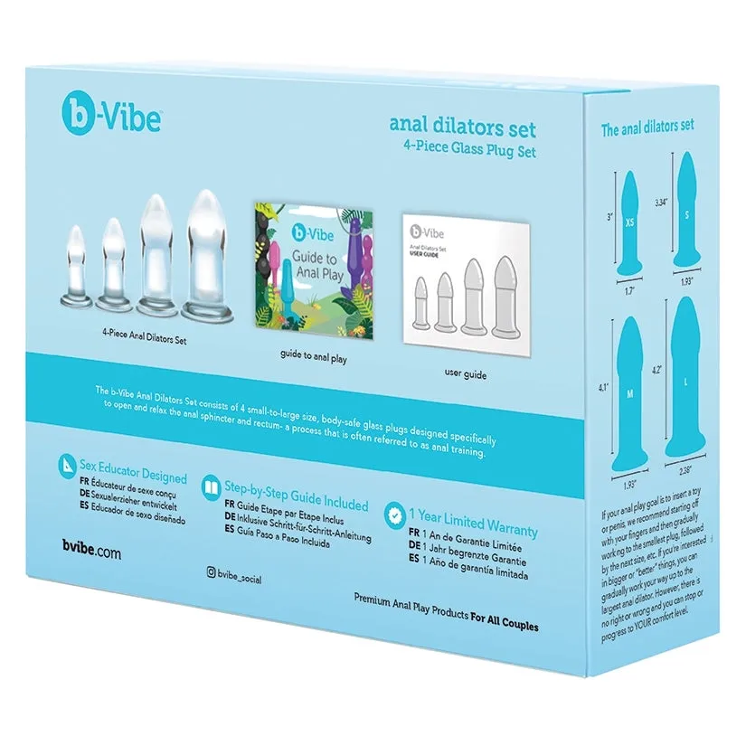 B-Vibe Anal Dilators Set