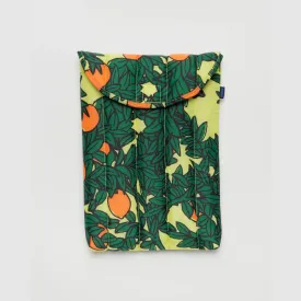 Baggu Puffy Laptop Sleeve 13"/14" in Orange Tree Yellow