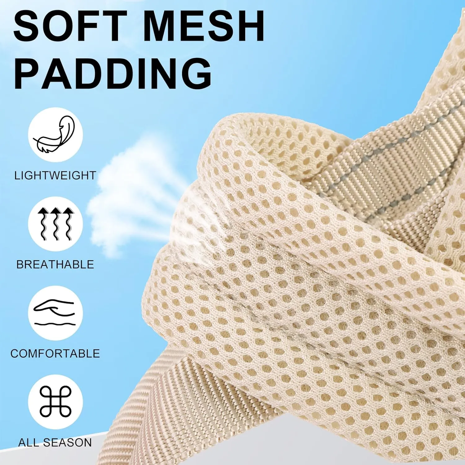 BEAUTYZOO Dog Harness for Small Dogs, No Pull Dog Harness and Leash Set, Soft Escape Proof Puppy Vest Harness with Handle, Reflective Lightweight Step in Harness for Girl Boy Dogs, Beige XS