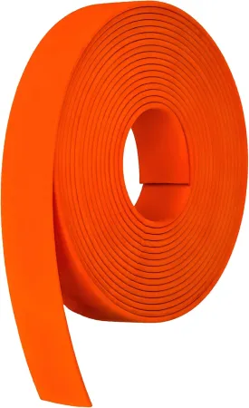 BioThane Beta Series Coated Webbing, 1 Inch x 100 Feet, Hot Orange