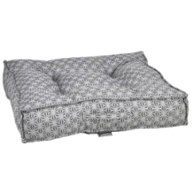 Bowsers Piazza Dog Bed Micro Jacquard Mercury