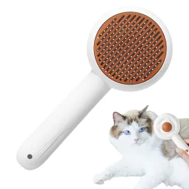 Cat Hair Brush | 2-in-1 Electric Comb Dog & Cat Nail Grinder - Low Noise Portable Pet Supplies For Nail Claw Grooming, For Kitten Puppy