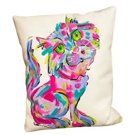 Cat Pillow - Vinyl Leather