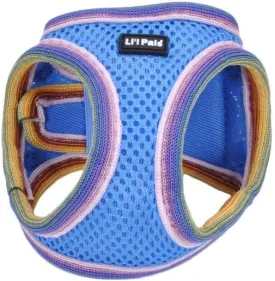 Coastal - Li'l Pals - Comfort Mesh Dog Harness, Blue Lagoon, 3/8" x 8"-10"