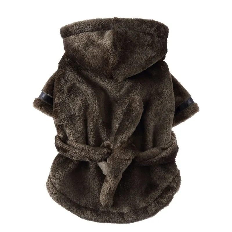 Cozy Pet Dog Bathrobe: Soft Pet Bath Drying Towel Clothes | Dog Pajamas for Puppy Dogs, Cats | Pet Accessories