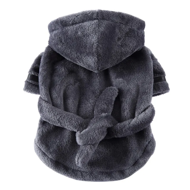 Cozy Pet Dog Bathrobe: Soft Pet Bath Drying Towel Clothes | Dog Pajamas for Puppy Dogs, Cats | Pet Accessories