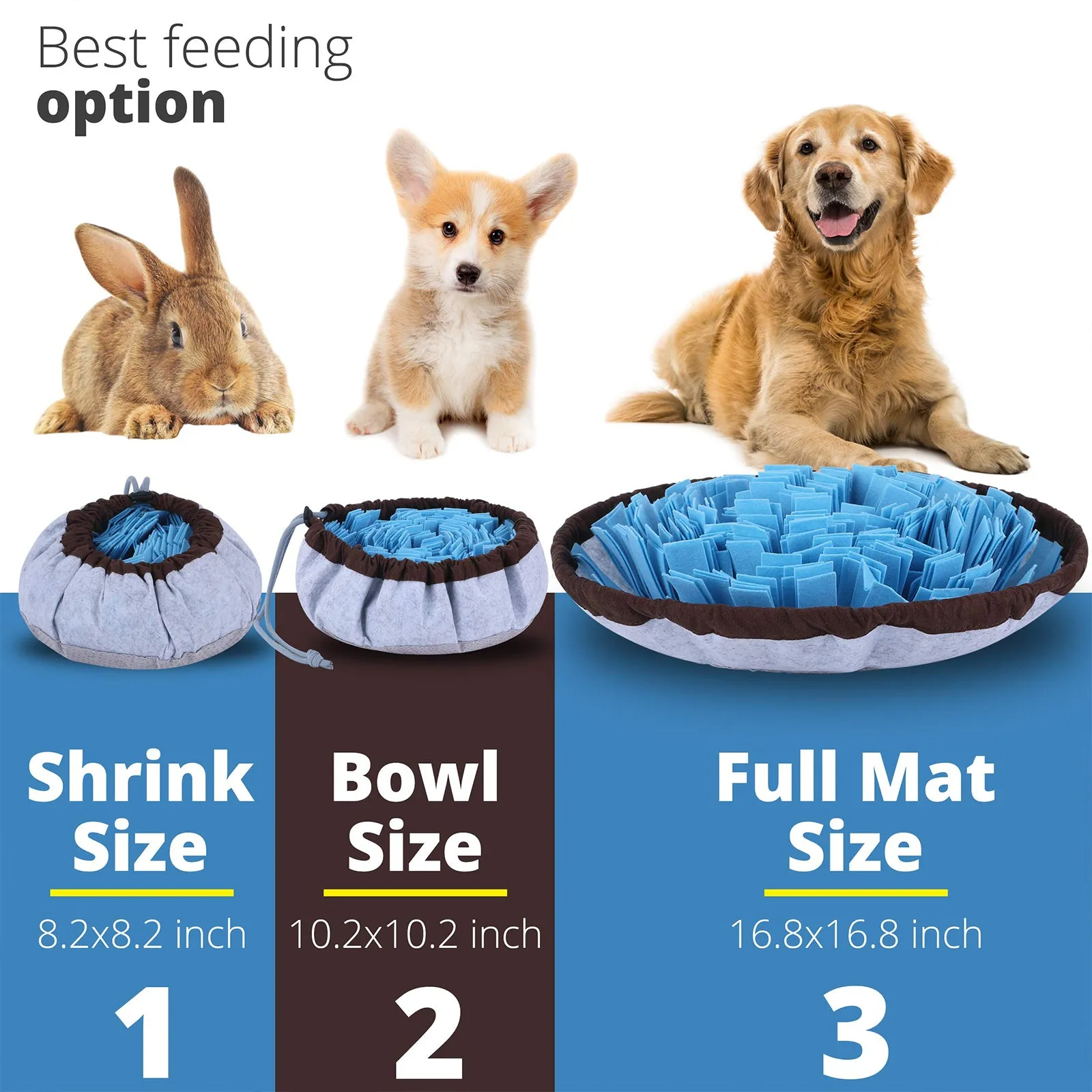Dog Adjustable Snuffle Mat