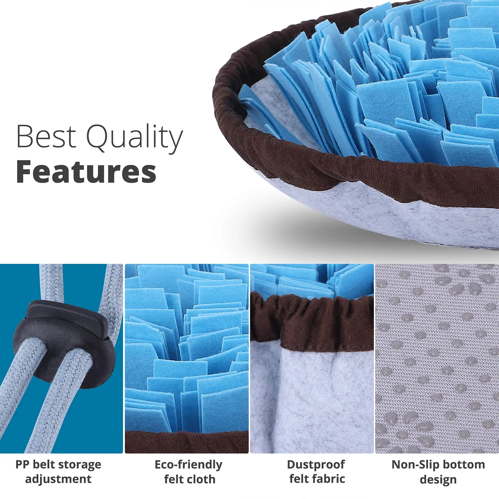 Dog Adjustable Snuffle Mat