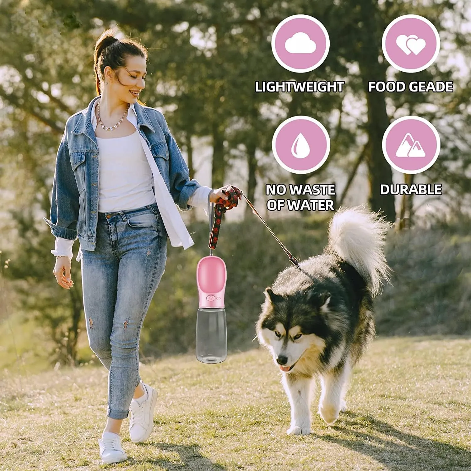Dog Water Bottle - Portable