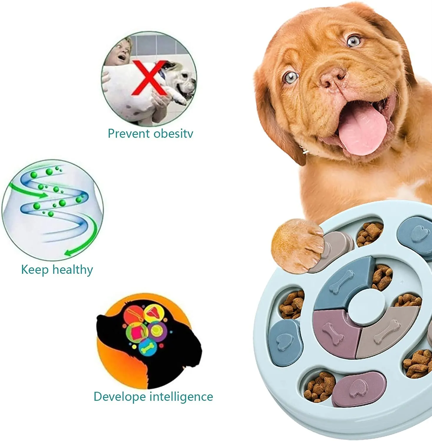 Dogs Food Puzzle Feeder Toys