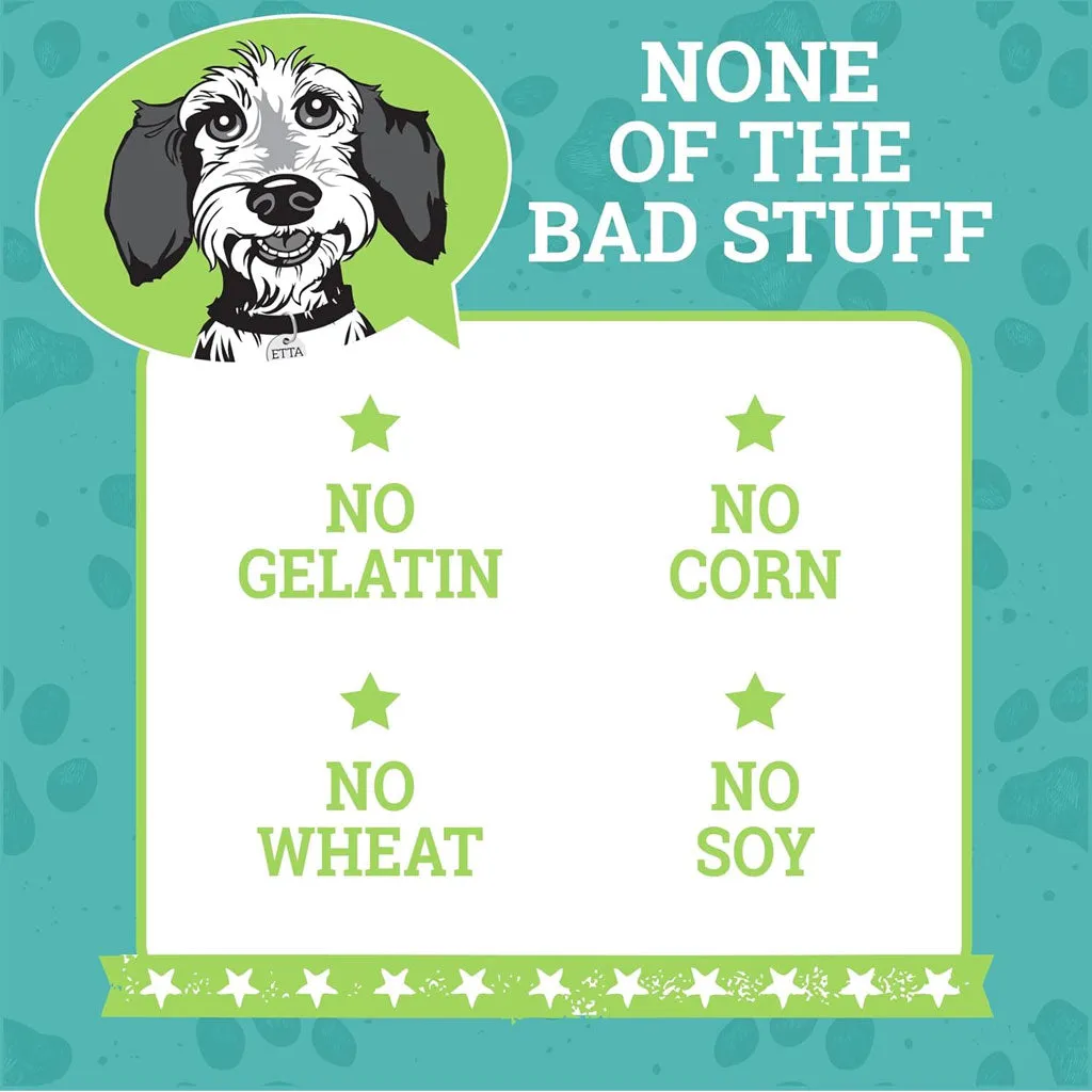 Etta Says! Sit! Training Treats for Dogs Cheddar Cheese Flavor, 16-oz