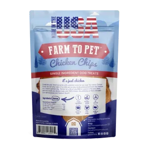 Farm To Pet Americana Chicken Chips Dog Treats