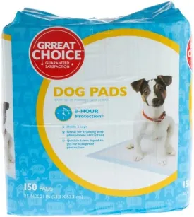Grreat Choice Dog Pads - 150 Count