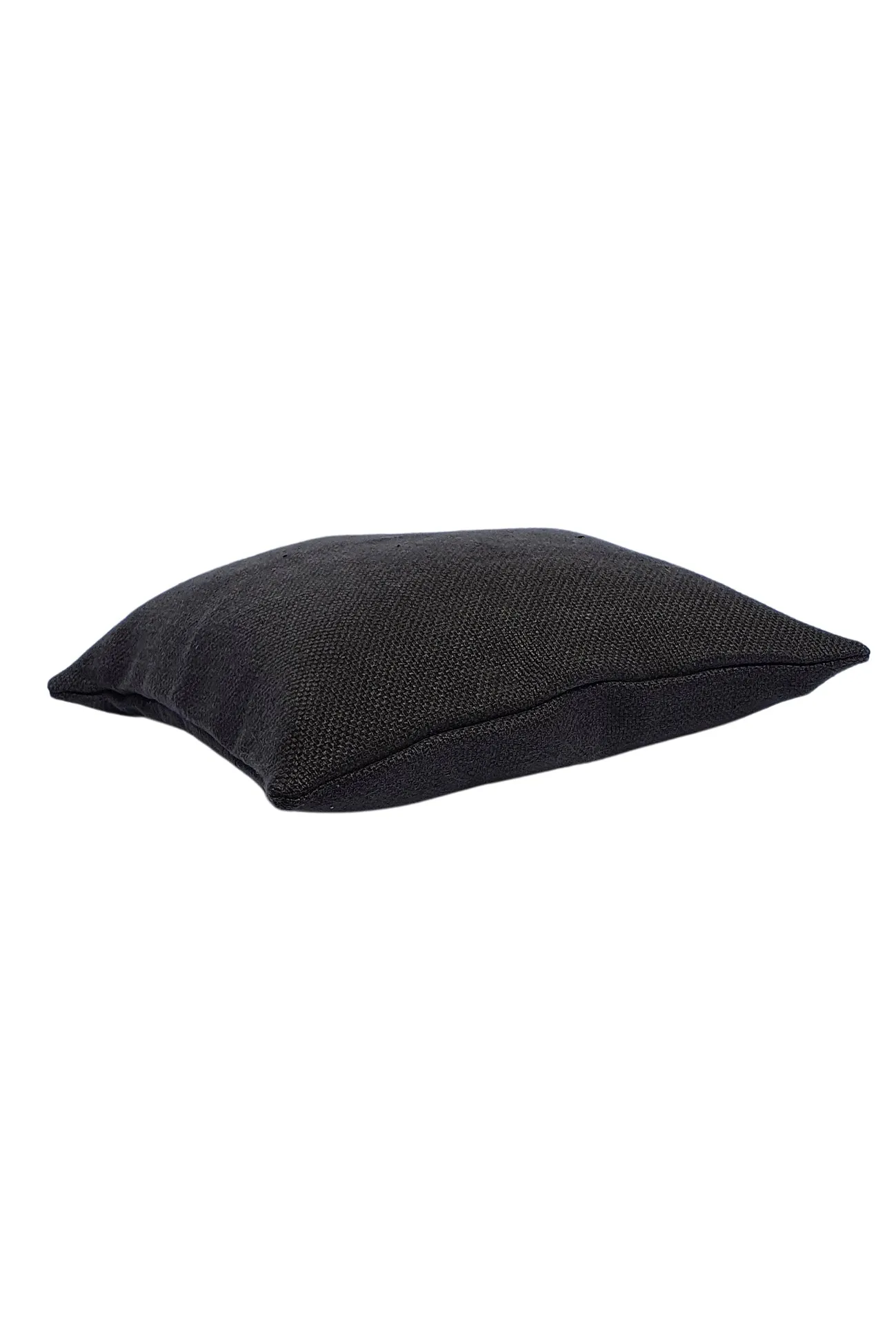 Heavy Duty Linen Cushions and Pillows "James" in Black Color