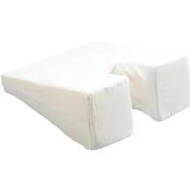 Hermell Products Face Down Pillow Small, Polyurethane Foam 17" x 14" x 6" to >2 1/2"