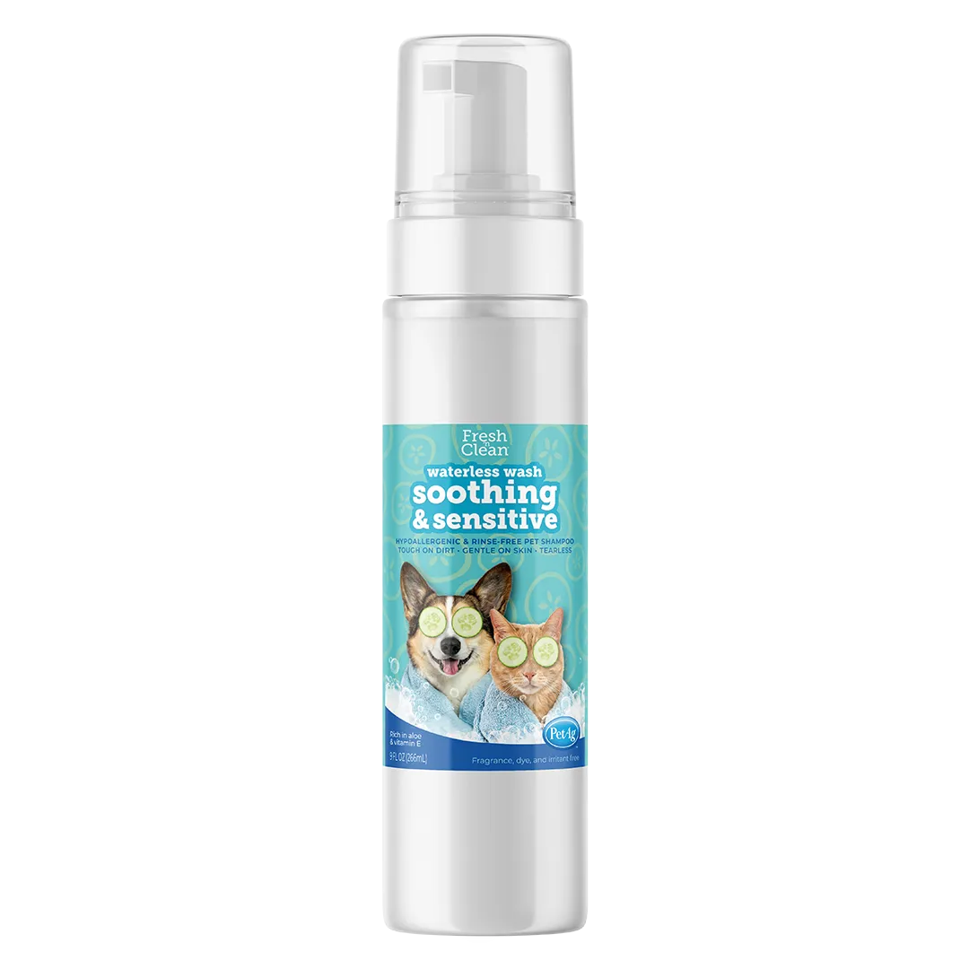 Hypoallergenic Waterless Shampoo 9oz by Fresh 'n Clean