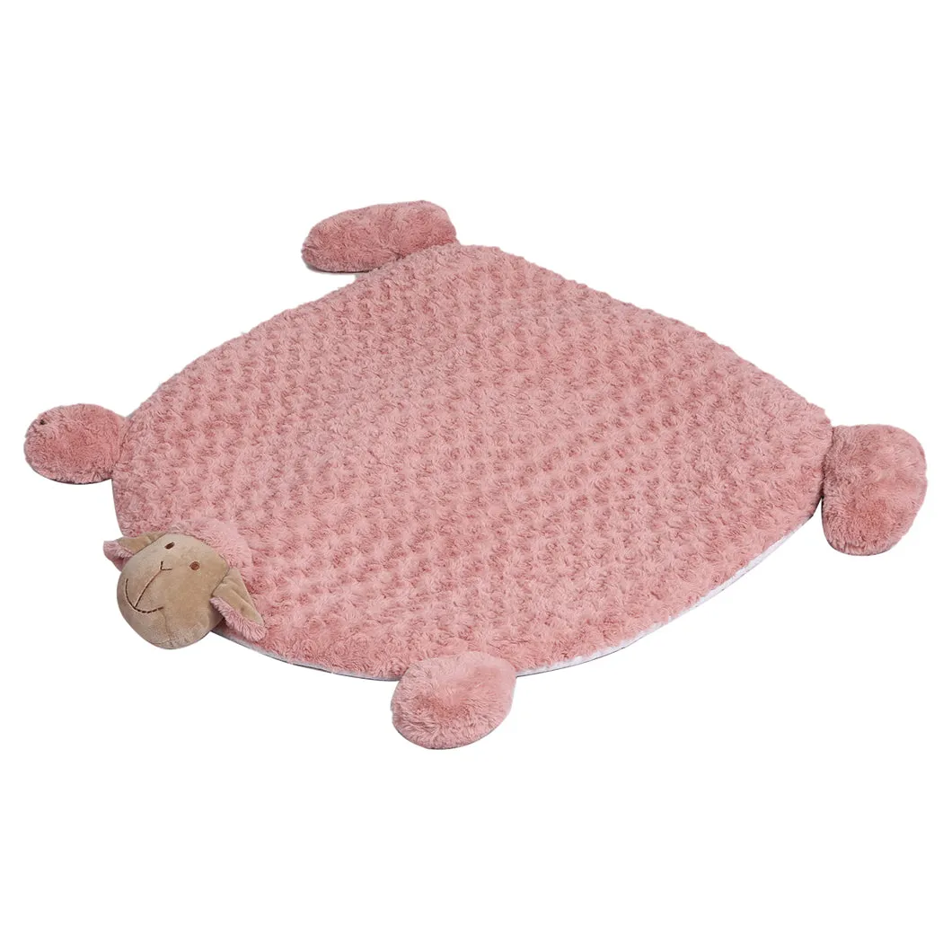 LARGE Dog Beds Pet Calming Squeaky - Pink