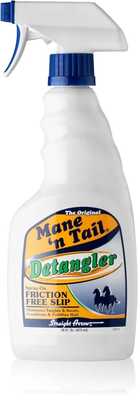 Mane 'n Tail Detangler ElIMINATES TANGLES & KNOTS 16 Ounce Sprayer