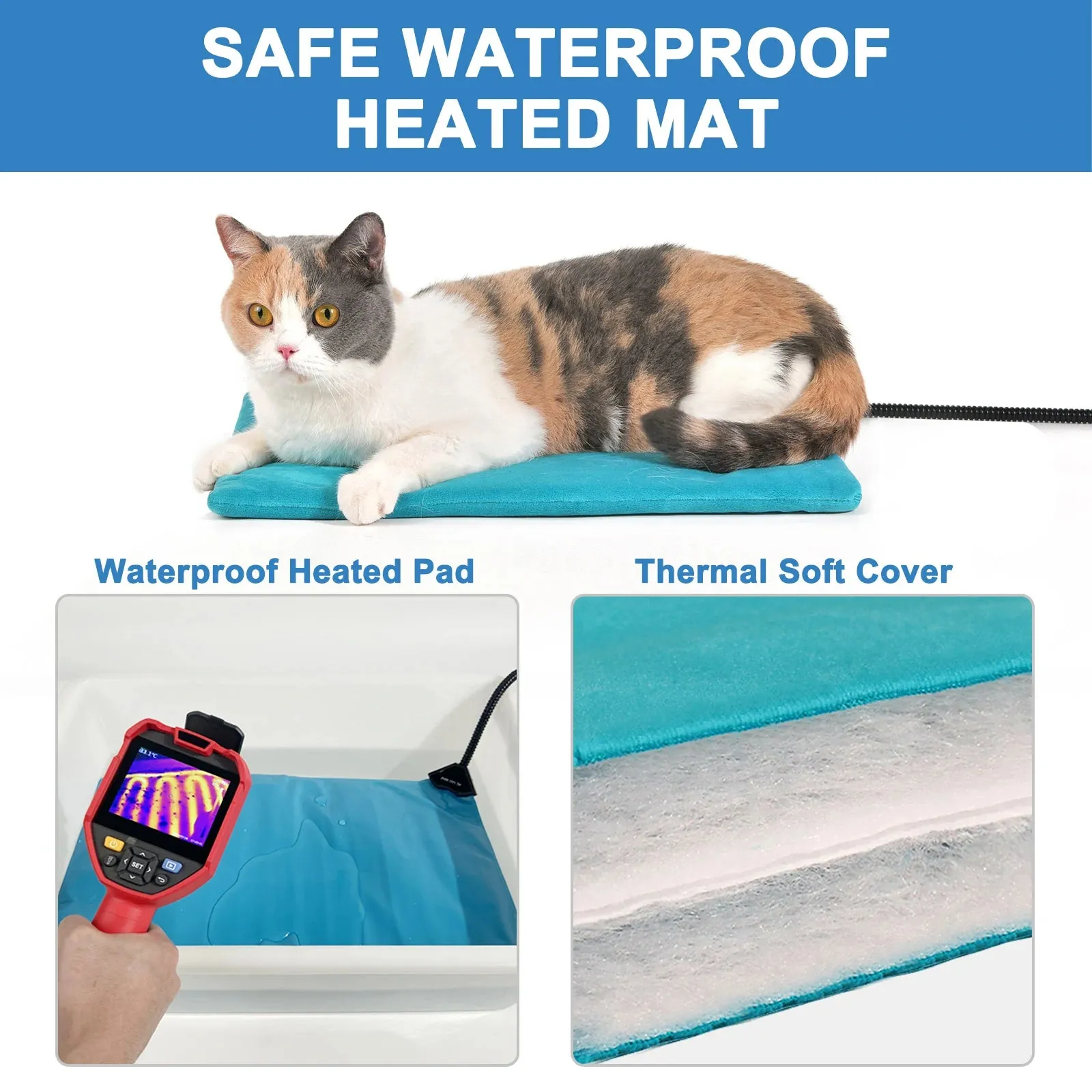 Outdoor Heated Cat Cage Small