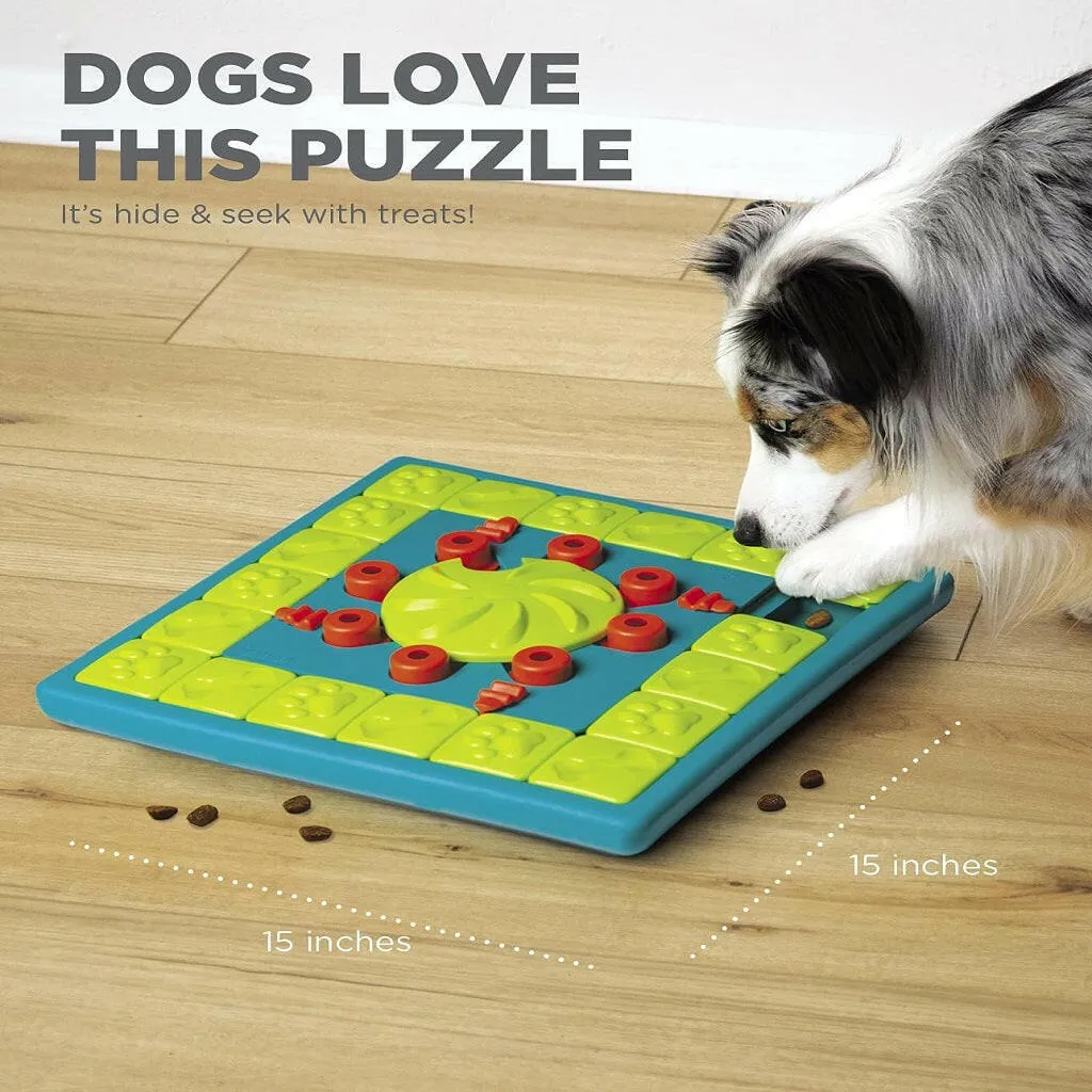 Outward Hound Nina Ottosson MultiPuzzle Interactive Treat Puzzle Toy For Dogs, Expert Level