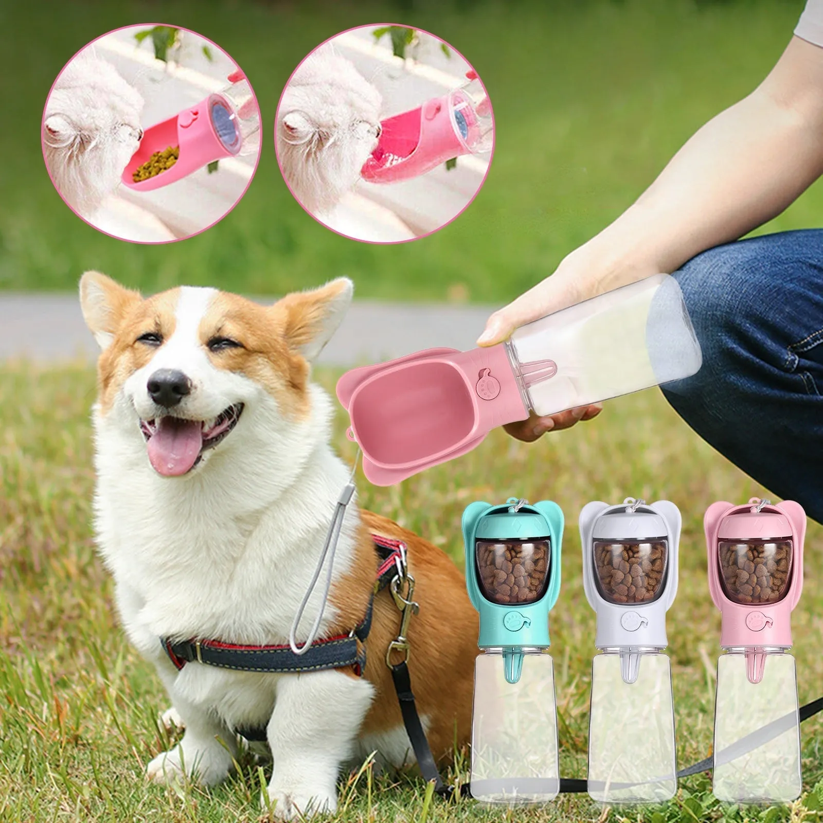 Pat and Pet Emporium | Pet Feeders | Portable Pet Carry Feeder