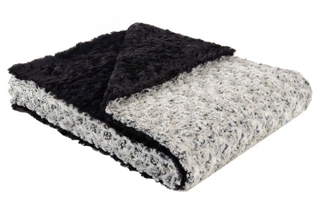 Pet / Dog Blanket - Rosebud Faux Fur