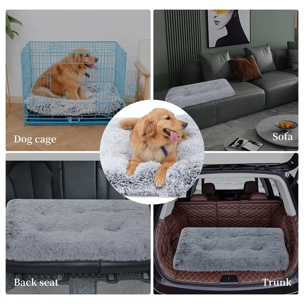 Plush Square Pet Bed for Dog or Cat