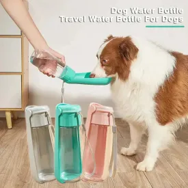Portable Pet Water Bottle – Leakproof Dog & Cat | Foldable Outdoor Bow