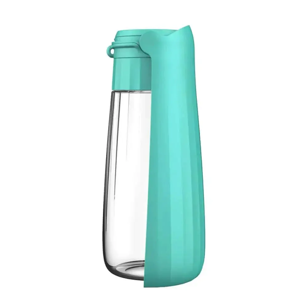 Portable Pet Water Bottle – Leakproof Dog & Cat | Foldable Outdoor Bow