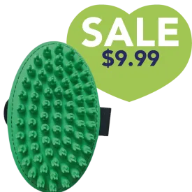 Rubber Mitt Green by Artero