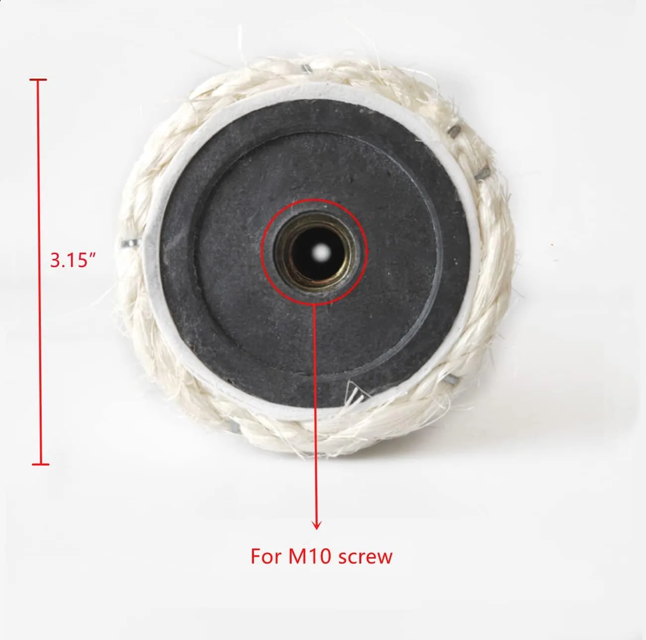 SHENGOCASE Cat Tree Tower Accessories Replacement Post 17.7" L,  3.15" Pole with M10 Bolt, DIY Cat Scratching Post Pole