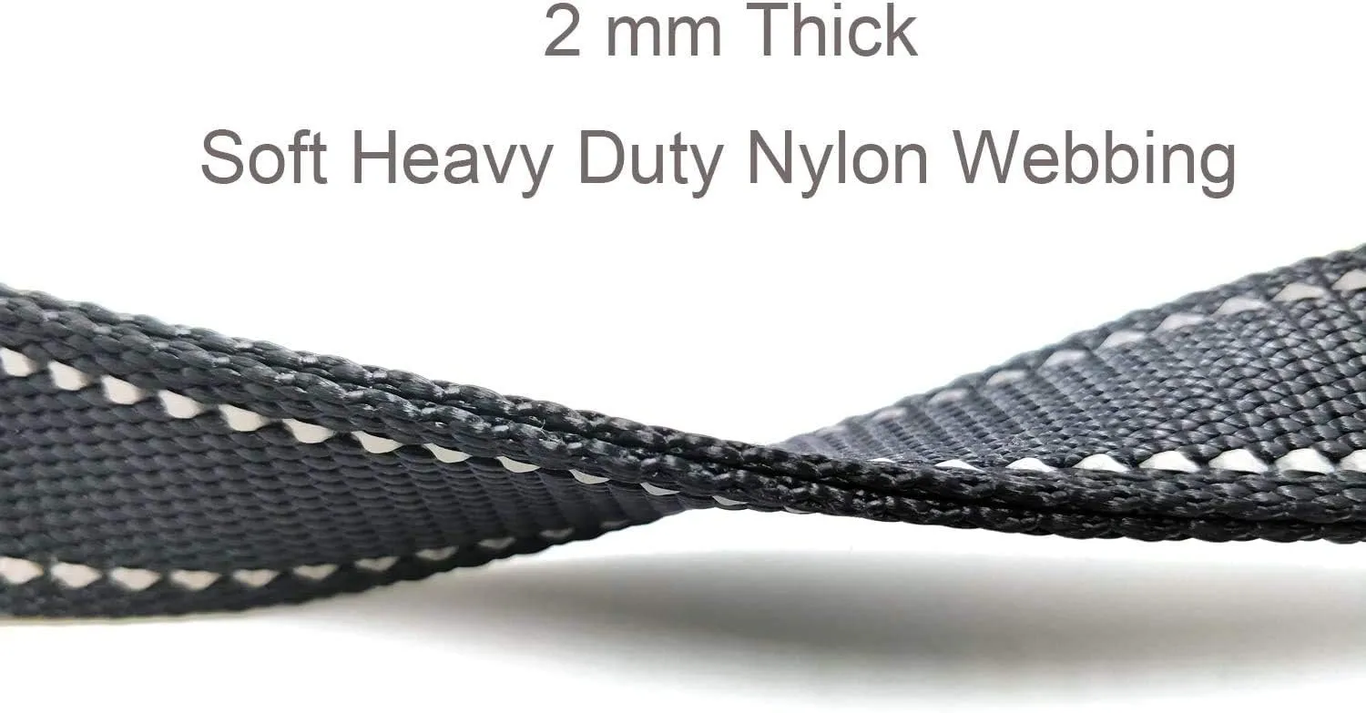 Short Dog Leash Heavy Duty Leash with Comfortable Padded Handle Reflective Training Dog leashes for Medium Large Dogs Up to 80lbs