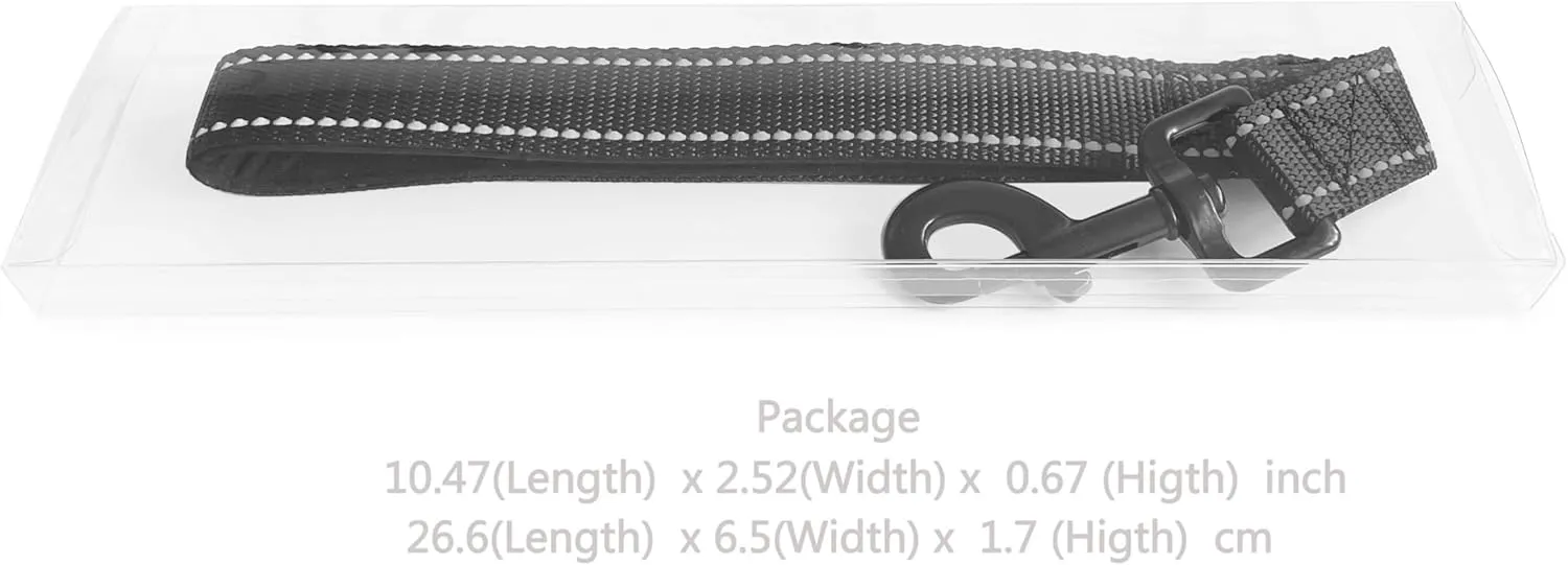 Short Dog Leash Heavy Duty Leash with Comfortable Padded Handle Reflective Training Dog leashes for Medium Large Dogs Up to 80lbs