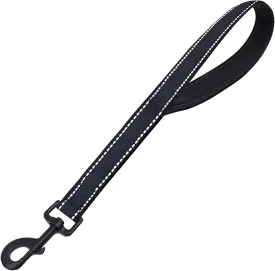 Short Dog Leash Heavy Duty Leash with Comfortable Padded Handle Reflective Training Dog leashes for Medium Large Dogs Up to 80lbs