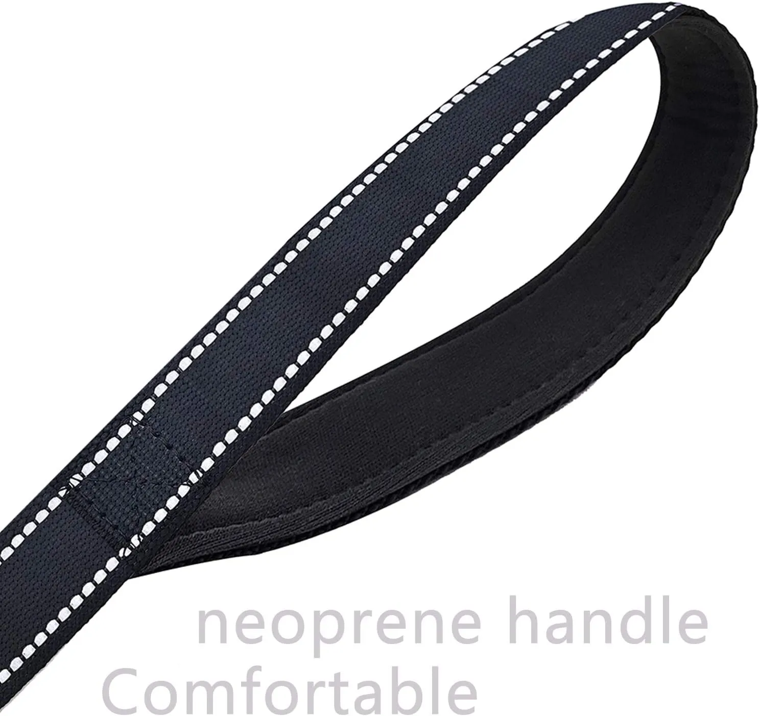 Short Dog Leash Heavy Duty Leash with Comfortable Padded Handle Reflective Training Dog leashes for Medium Large Dogs Up to 80lbs