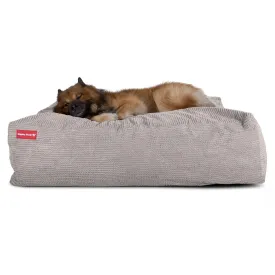 The Crash Pad  - Memory Foam Dog Bed - Pom Pom Mink