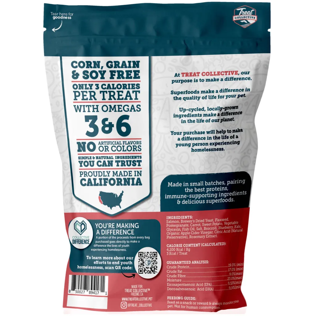 Treat Collective Salmon   Pomegranate Training Dog Treats (9 oz)