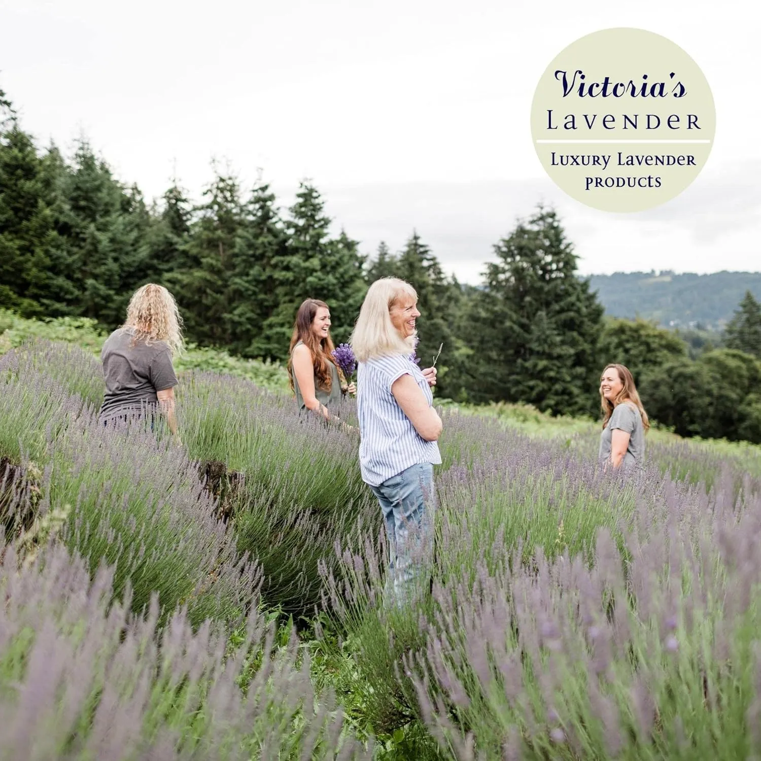 Victoria's Lavender Room Spray, All Natural Home Atmosphere Essential Oil Concentrated Room Fragrance, Air Freshener, Bathroom Odor Eliminator, Made in the USA, Lavender - 1 Pack (4 Fl Oz)