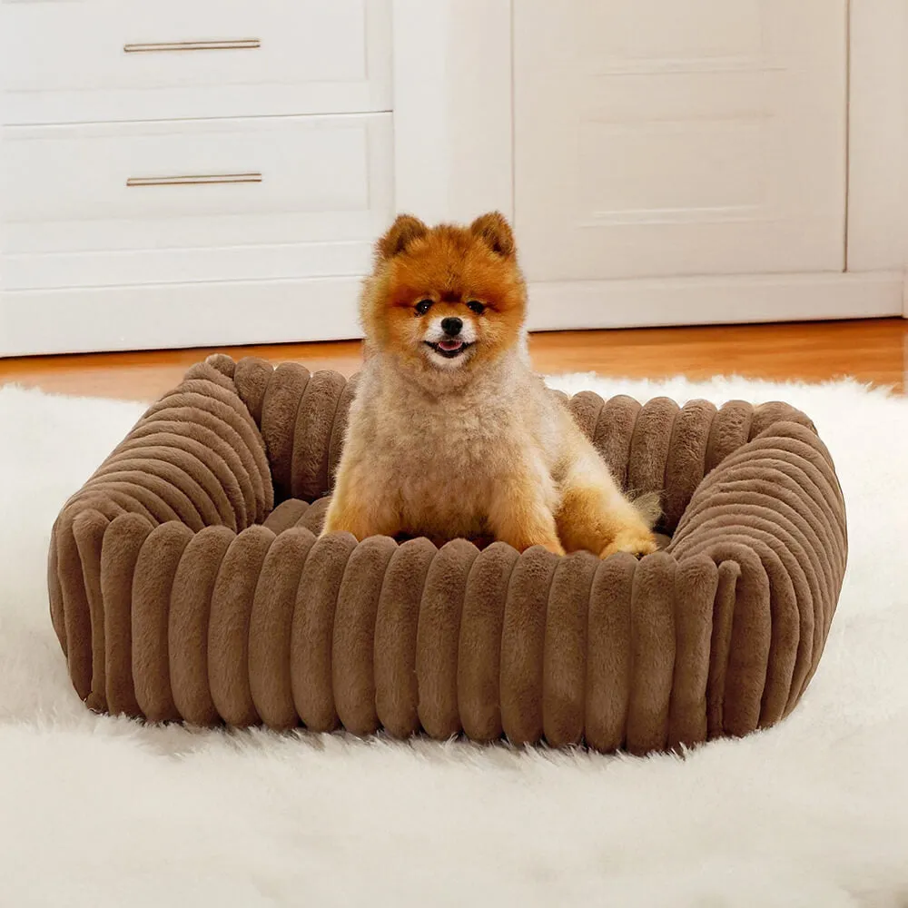 Warmth Cozy Four-Sided Orthopedic Support Bolstered Dog & Cat Bed