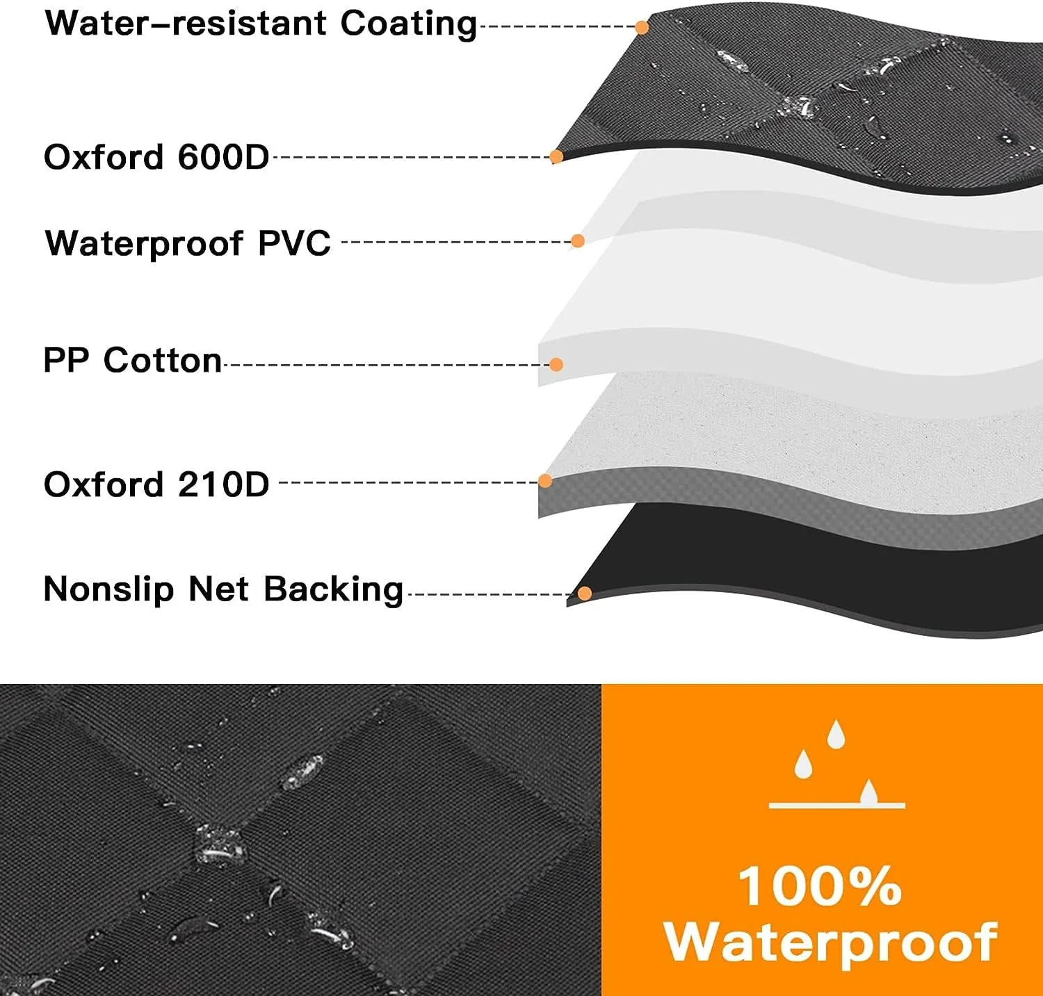 Waterproof Dog Car Hammock