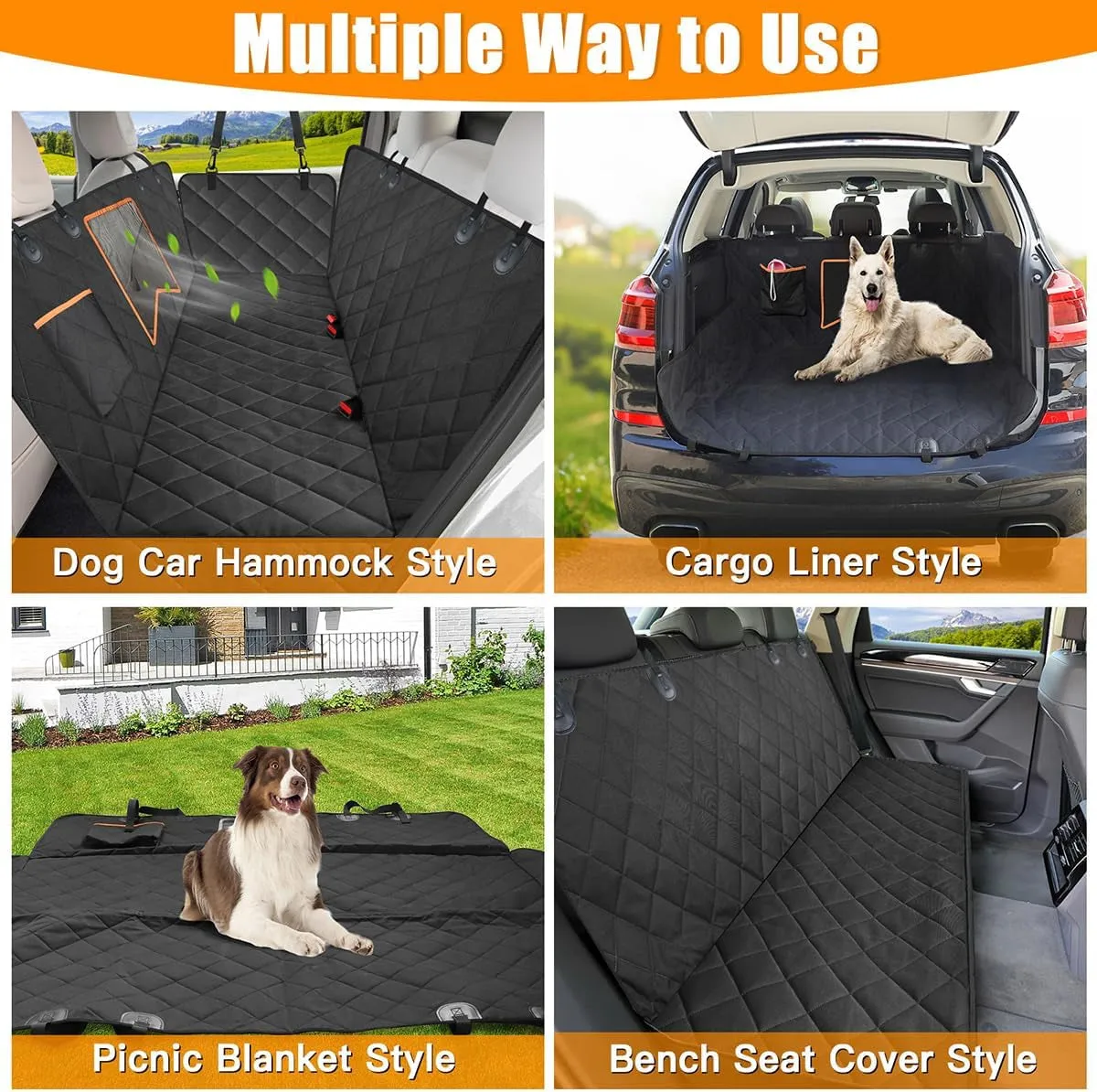 Waterproof Dog Car Hammock