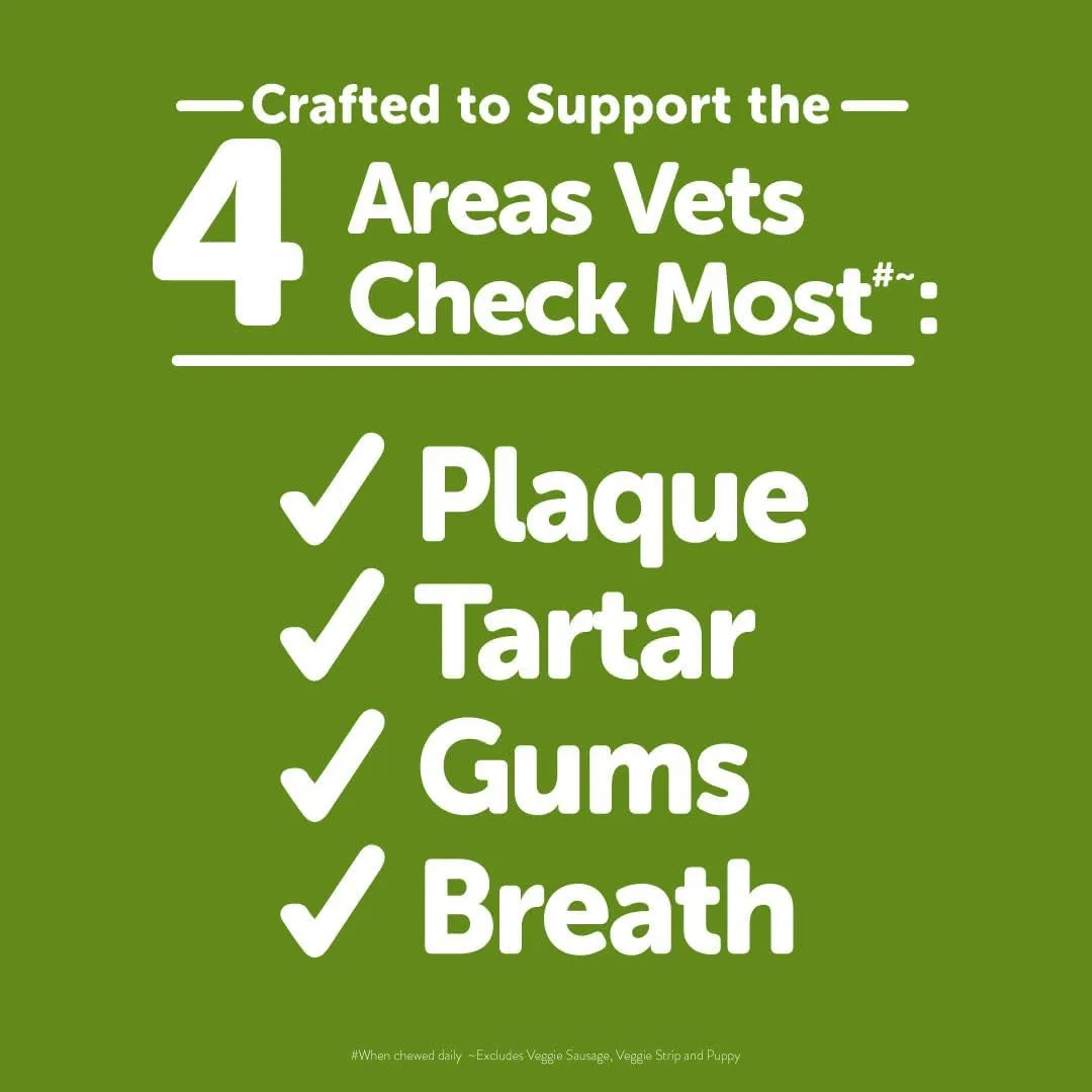 WHIMZEES Dog Treats - Vet Recommended Dental Chews, All-Natural Ingredients, 48 Count